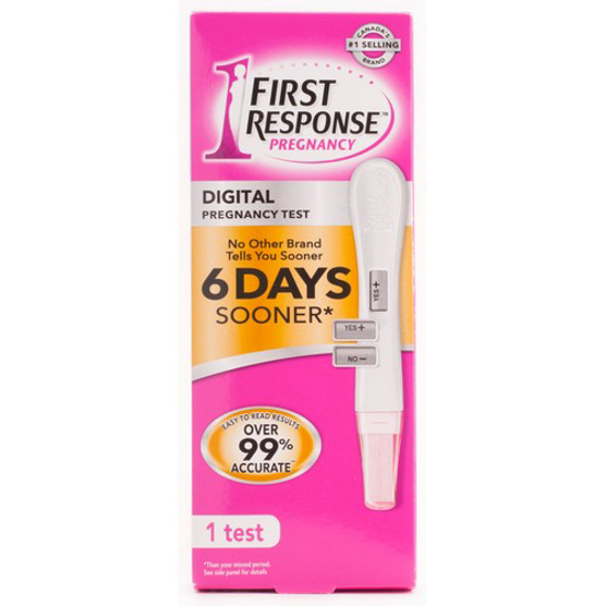 Picture of FIRST RESPNSE PREGNANCY TEST - DIG