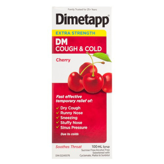 Picture of DIMETAPP DM COUGH/COLD X-STR 100 ML