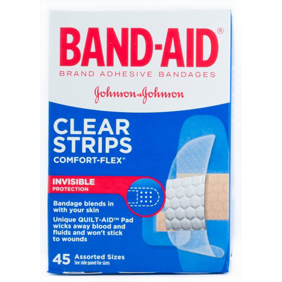 Picture of BAND-AID - CLEAR ASST 45S