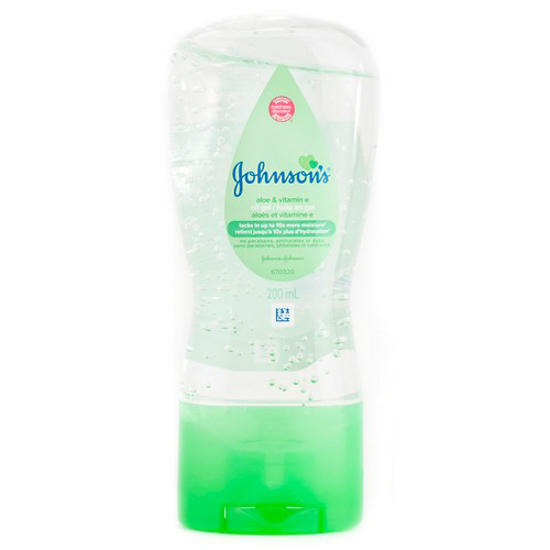 Picture of JandJ BABY OIL GEL-ALOE and VIT E 200ML