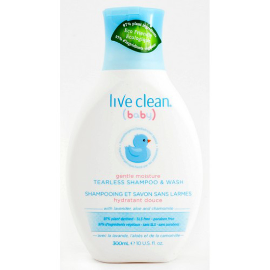 Picture of LIVE CLN BABY SHAMP and WASH 300ML