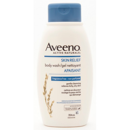 Picture of AVEENO B/WSH SKIN REL FR/FREE 354ML