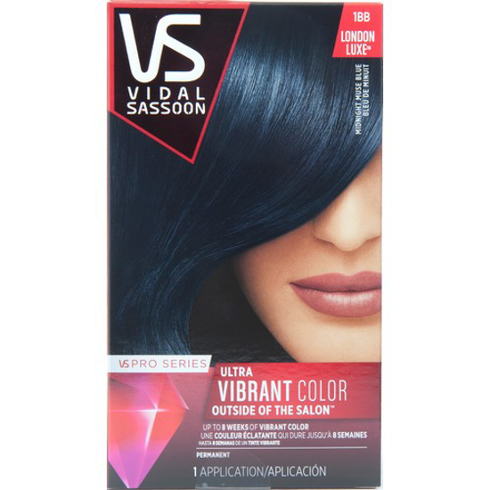 Picture of VIDAL SASSOON PRO SERIES HAIR COLOUR - MIDNIGHT MUSE BLUE 1BB