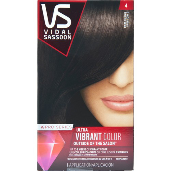 Picture of VIDAL SASSOON PRO SERIES HAIR COLOUR - DARK BROWN 4