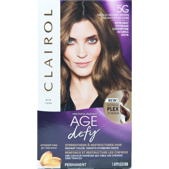 Picture of CLAIROL AGEDEFY HAIR COLOUR - 5G MEDIUM GOLDEN BROWN