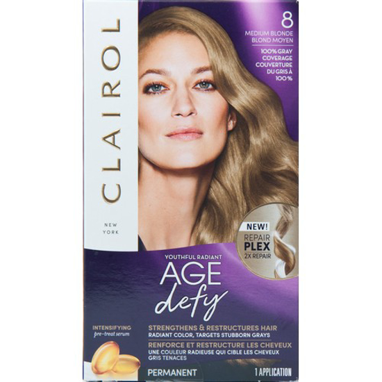 Picture of CLAIROL AGEDEFY HAIR COLOUR - 8 MEDIUM BLONDE