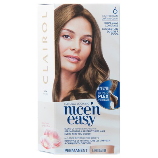 Picture of CLAIROL NICE N EASY HAIR COLOUR - 6.5G LIGHTEST GOLDEN BROWN