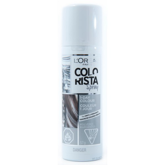 Picture of LOREAL COLORISTA TEMPORARY HAIR COLOUR SPRAY - SILVER