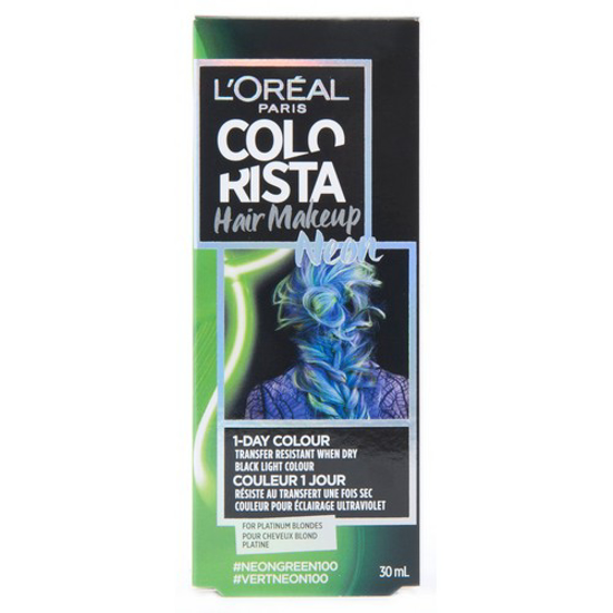 Picture of LOREAL COLORISTA HAIR MAKEUP HAIR COLOUR - NEON GREEN 100