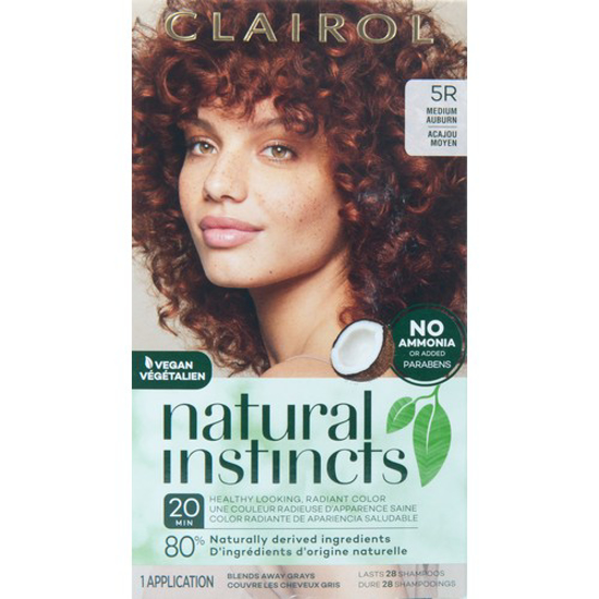 Picture of *CLAIROL NATURAL INSTINCTS HAIR COLOUR - 5R MEDIUM AUBURN - CINNABERRY