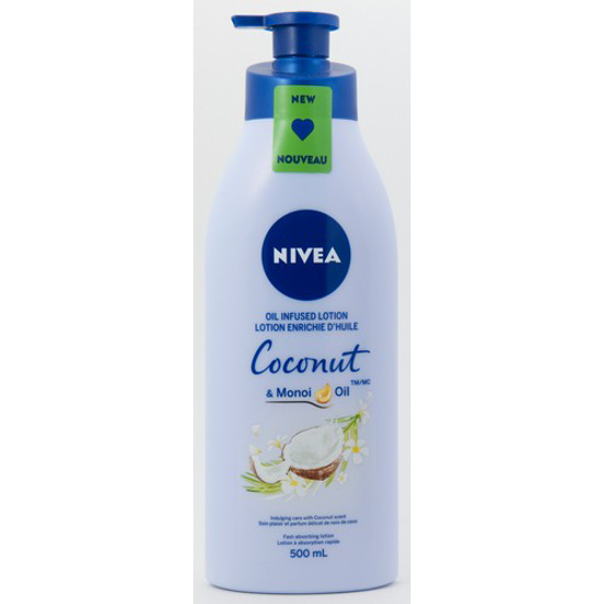 Picture of *NIVEA OIL INFUSED COCONUT AND MONOI OIL BODY LOTION 500ML