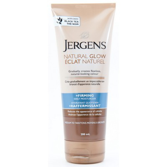 Picture of JERGENS NAT GLW FIRM - MD/TAN 200ML