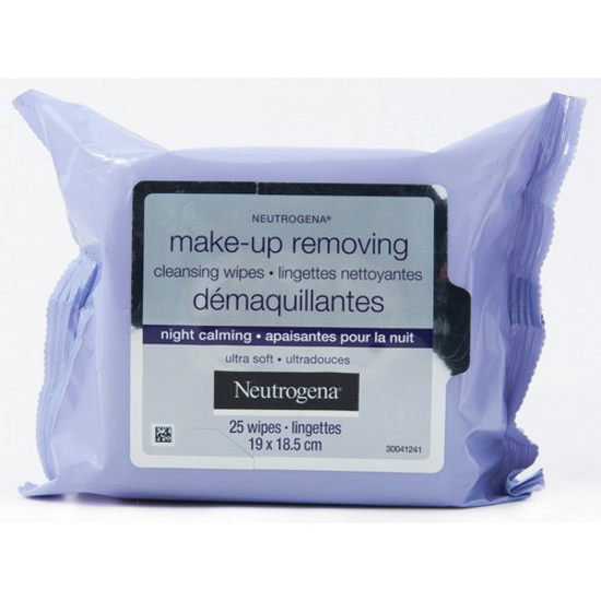 Picture of NEUTROGENA NIGHT CALMING M/UP REMOVER CLOTHS 25