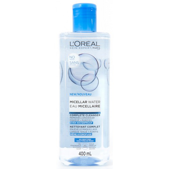 Picture of *LOREAL MICELLAR WATER - ALL WATERPROOF 400ML