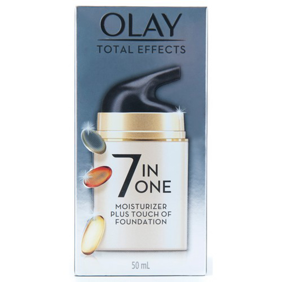 Picture of OLAY TOTAL EFFECT CR + TOUCH OF FOUNDATION 50ML