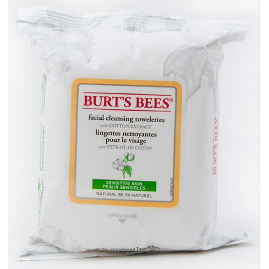 Picture of BURT'S BEES FACE WIPES SENSITIVE 30