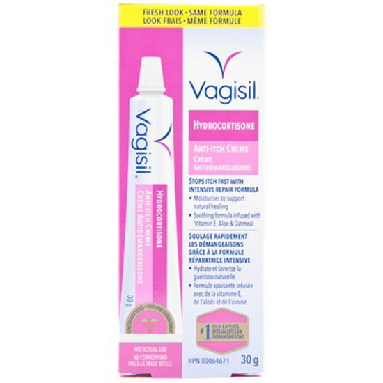 Picture of VAGISIL CR HYDROCORTISONE 30G