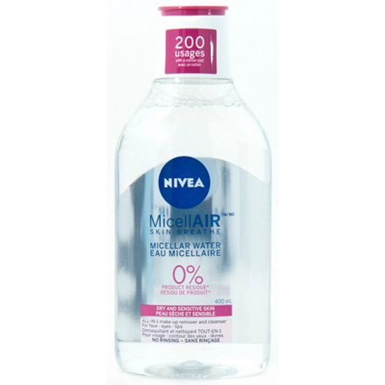 Picture of NIVEA ALL-IN-1 MICELLAR WATER - DRY and SENSITIVE SKIN 400ML