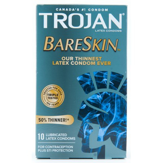 Picture of TROJAN BARESKIN CONDOMS 10