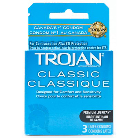 Picture of TROJAN LUBRICATED CONDOM 3