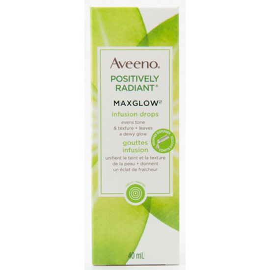 Picture of *AVEENO PR MAXGLOW INFUSION DROPS 40ML