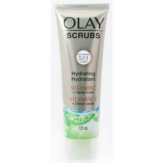 Picture of *OLAY SCRUBS - DAILY EXFOLIATIOR VITAMIN C CAVIAR LIME 125ML