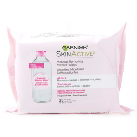 Picture of GARNIER MICELLAR WIPES NET 25S