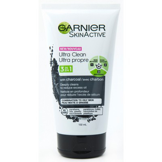 Picture of GARNIER CHARCOAL 3IN1 132ML