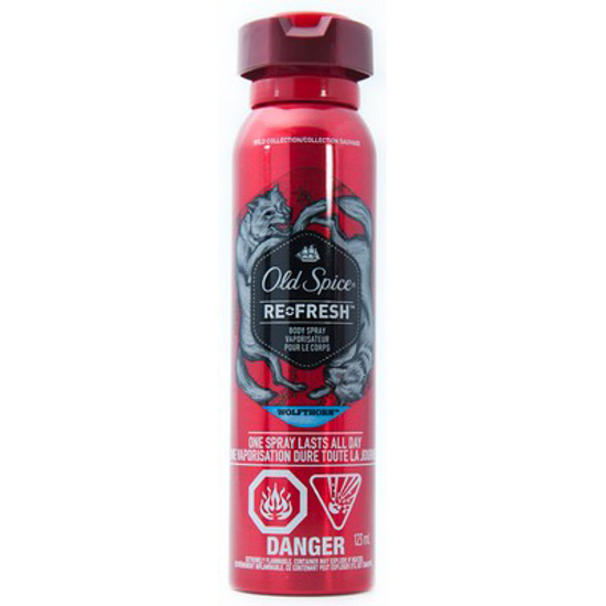 Picture of OLD SPICE BODY SPRAY WOLFTHORN 123ML