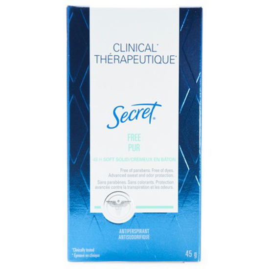 Picture of SECRET CLINICAL STRENGTH HYPOALLERGENIC 45G