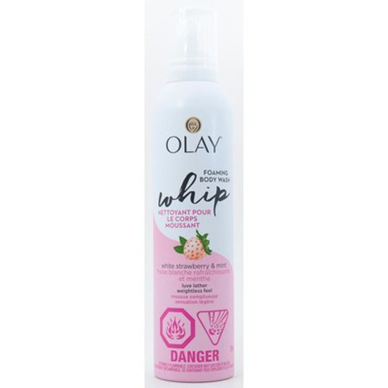 Picture of OLAY FOAMING BODY WASH - COOLING WHITE STRAWBERRY 293GR