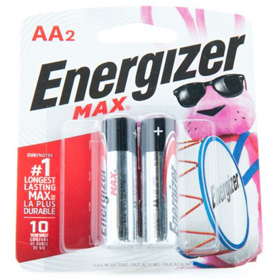 Picture of ENERGIZER BATTERY MAX AA2 E91BP2