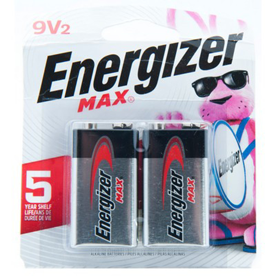 Picture of ENERGIZER BATTERY MULTI PK 9V2 522BP2