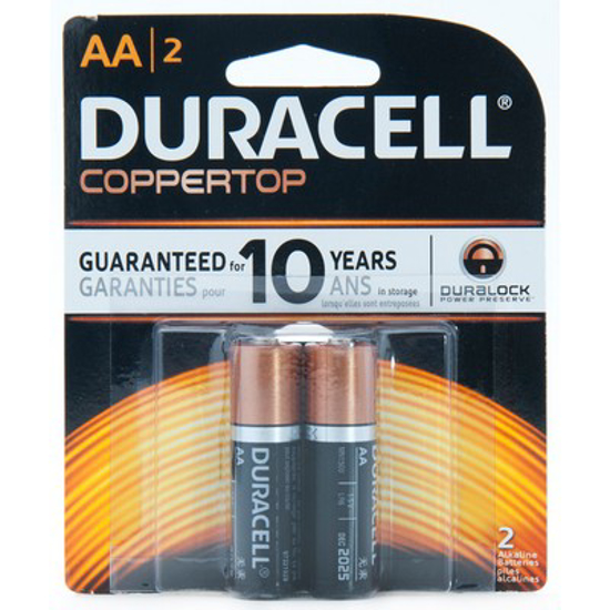 Picture of DURACELL BATTERY ALKALINE AA #MN1500B2Z