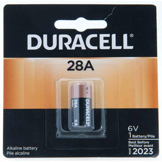 Picture of DURACELL BATTERY PHOTO COIN ALKALINE 28A 1