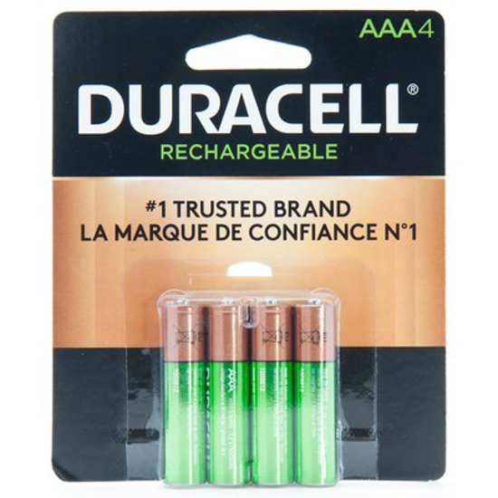 Picture of DURACELL BATTERY STAYCHARGED ALKALINE AAA 4