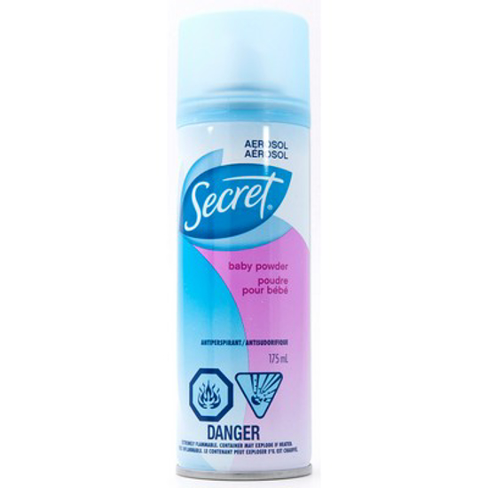 Picture of SECRET AP - BABY PWDR SPRY 175ML