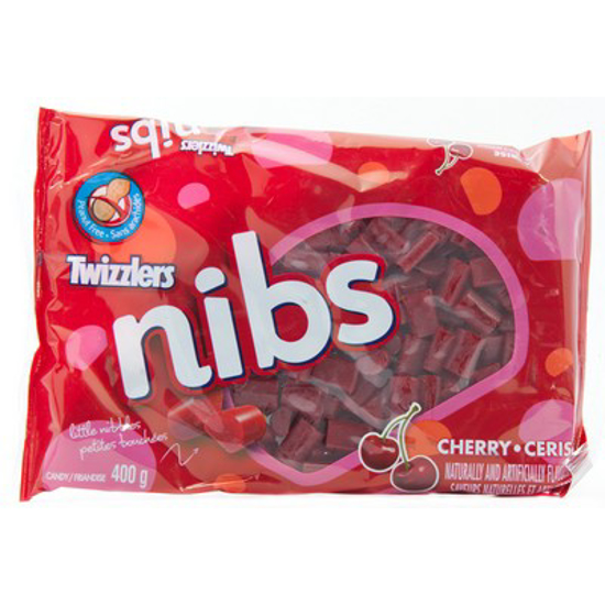 Picture of TWIZZLERS PARTY NIBS CHERRY 400G