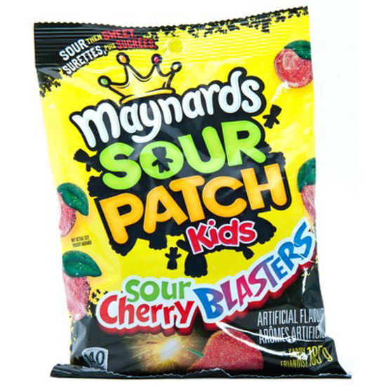 Picture of MAYNARDS SOUR CHERRY BLASTERS 185G