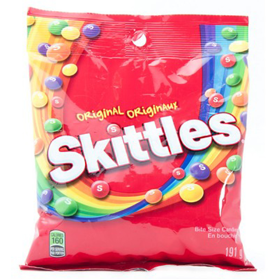 Picture of CELLO SKITTLES ORIGINAL FRUIT 191G