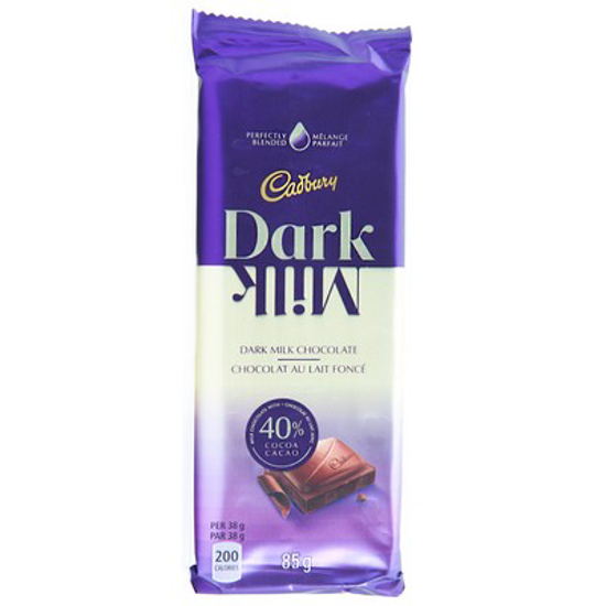 Picture of *CADBURY DARK MILK BAR 85GR