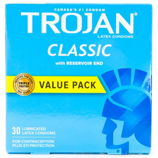 Picture of TROJAN LUBRICATED CONDOM 30