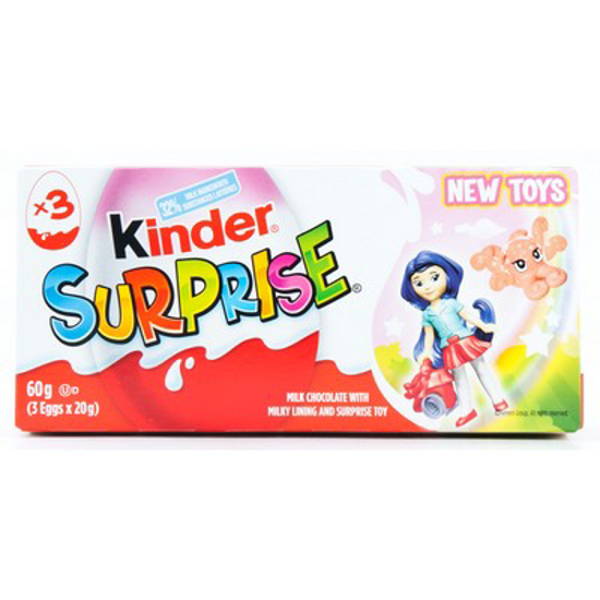 Picture of KINDER SURPRISE GIRLS T3 BOX 60G