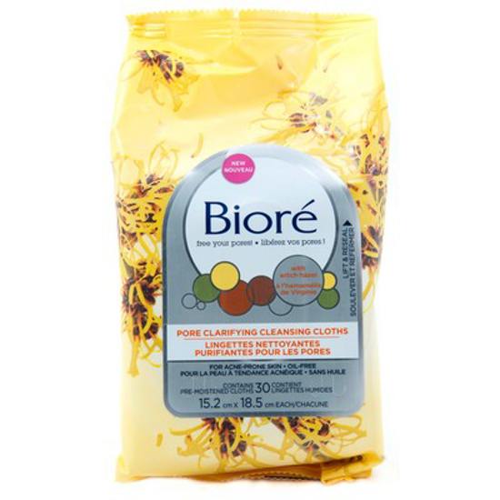 Picture of *BIORE PORE CLARIFYING CLEANSING CLOTHES WITH WITCH HAZEL 30S