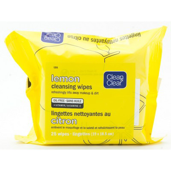 Picture of CLEAN and CLEAR LEMON WIPES 25