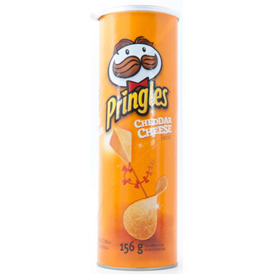 Picture of PRINGLES CHIPS - CHEDDAR CHEEZE 156GR