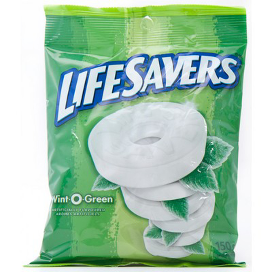 Picture of LIFESAVERS WINT O GREEN BAG 150G