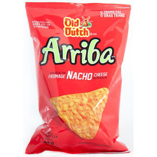 Picture of ARRIBA TORTILLA NACHO CHEESE 84 GR