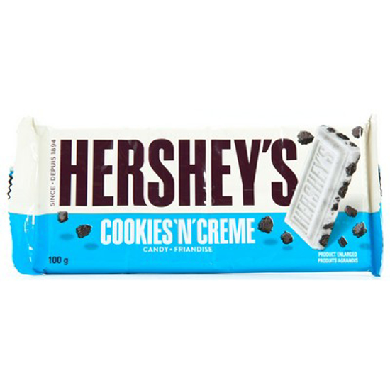 Picture of FAM HERSHEY COOKIES and CREAM 100G