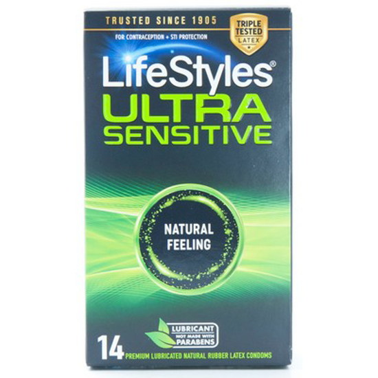 Picture of LIFESTYLES CONDOMS ULT SENS 14